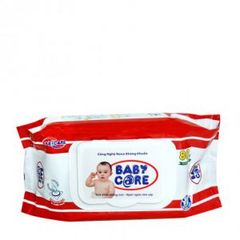 Khăn giấy ướt tinh khiết không mùi Wonder Care Baby Care (Gói 80 tờ)