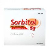 Thuốc điều trị táo bón, rối loạn tiêu hóa, khó tiêu Sorbitol 5g (Hộp 20 gói)