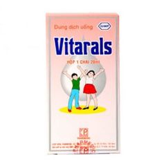 Thuốc phòng ngừa và điều chỉnh tình trạng thiếu hụt vitamin Vitarals (Chai 20ml)