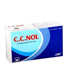 Thuốc giảm đau C.C.Nol (Hộp 10 vỉ x 10 viên)