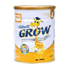 Sữa bột hương vani cho trẻ từ 2 tuổi trở lên Abbott Grow 4 (900g)