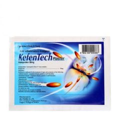 Cao dán giảm đau xương khớp, đau cơ Kefentech Plaster (Hộp 20 gói)