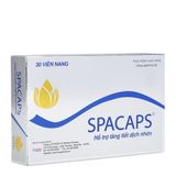 Thực phẩm chức năng hỗ trợ tăng tiết dịch nhờn cho âm đạo Spacaps (30 viên/hộp)