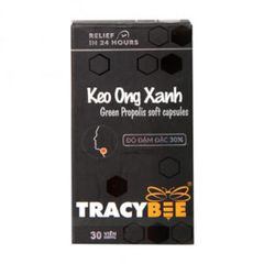 Keo ong xanh TracyBee (Chai 30 viên)