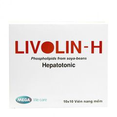 Thuốc điều trị viêm gan Livolin-H (10 vỉ x 10 viên/hộp)