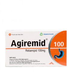 Thuốc điều trị loét dạ dày, tổn thương niêm mạc dạ dày Agiremid 100mg (10 vỉ x 10 viên/hộp)