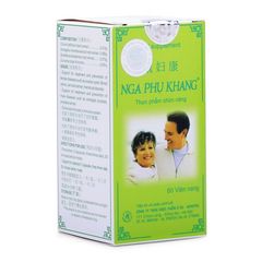 Thực phẩm chức năng hỗ trợ điều trị & phòng ngừa các bệnh nữ và nam giới Nga Phụ Khang (60 viên/hộp)