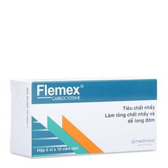 Thuốc tiêu nhầy, long đờm Flemex (375mg)