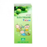 Thực phẩm bảo vệ sức khỏe bổ phế Siro Bảo Thanh Trẻ Em (Lọ 100ml)