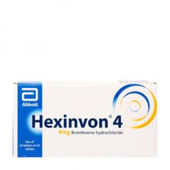 Thuốc điều trị bệnh hô hấp Hexinvon 4 (10 vỉ x 10 viên/hộp)