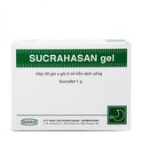 Thuốc điều trị loét dạ dày, tá tràng Sucrahasan Gel (30 gói x 5ml/hộp)