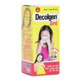 Thuốc điều trị các triệu chứng cảm cúm cho trẻ em Decolgen (60ml)