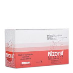 Dầu gội dự phòng và điều trị gàu, ngứa da đầu và viêm da tiết bã Nizoral Shampoo (50 gói x 6ml/hộp)