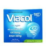 Viên ngậm hỗ trợ giảm ho, rát họng, khàn tiếng Viacol (5 vỉ x 4 viên/hộp)