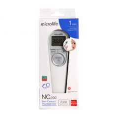 Nhiệt kế điện tử hồng ngoại đo trán Microlife NC200