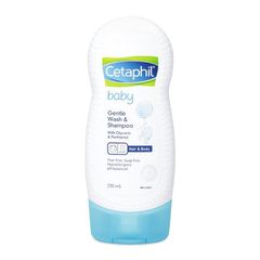 Sữa tắm và gội cho trẻ em Cetaphil Baby Gentle Wash & Shampoo (230ml)