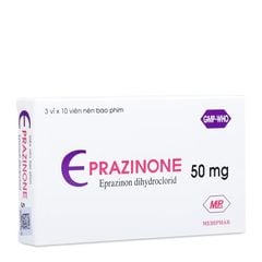 Thuốc trị viêm phế quản, viêm mũi, suy hô hấp Eprazinone (50mg)