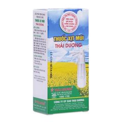 Thuốc xịt mũi điều trị các chứng viêm mũi, viêm xoang Thái Dương (20ml)