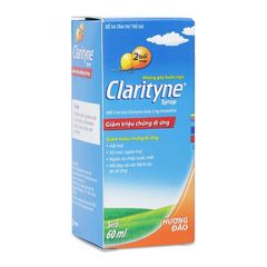 Siro làm giảm triệu chứng do viêm mũi dị ứng Clarityne (60ml)