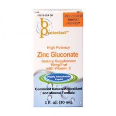 Thực phẩm bảo vệ sức khỏe bổ sung kẽm và vitamin C ZinC Gluconate (Chai 30ml)