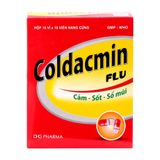 Thuốc điều trị cảm, sốt, sổ mũi Coldacmin Flu (10 vỉ x 10 viên/hộp)