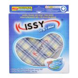 Khẩu trang sợi hoạt tính 3 lớp Kissy (1 cái/hộp size M)