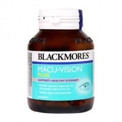 Thực phẩm bảo vệ sức khỏe bổ mắt Blackmores Macu-Vision Plus (Chai 60 viên)