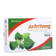 Thuốc hỗ trợ điều trị và phòng ngừa bệnh trĩ An Trĩ Vương (3 vỉ x 10 viên/hộp)