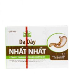 Thuốc trị viêm loét dạ dày, hành tá tràng Dạ Dày Nhất Nhất (2 vỉ x 10 viên/hộp)