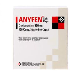 Thuốc giảm đau Anyfen 300mg (10 vỉ x 10 viên/hộp)