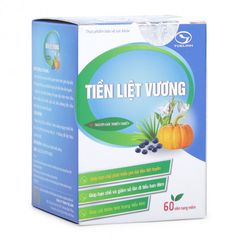 Thực phẩm bảo vệ sức khỏe ngăn ngừa u xơ tuyến tiền liệt Tiền liệt vương Tuệ Linh (Hộp 60 viên)