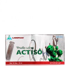 Thuốc uống mát gan, thông mật, lợi tiểu Actisô (10 ống x 10ml/hộp)