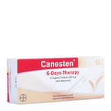 Thuốc điều trị viêm âm đạo Canesten 6-Day-Therapy (6 viên/hộp)