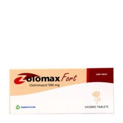 Viên đặt âm đạo điều nhiễm khuẩn hỗn hợp tại âm đạo, viêm âm đạo Zolomax Fort 500mg (1 vỉ x 1 viên/hộp)