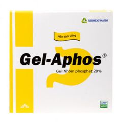 Thuốc điều trị viêm dạ dày, loét dạ dày – tá tràng Gel-Aphos 20% (20 gói x 20g/hộp)