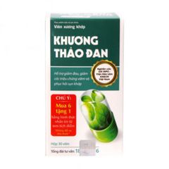 Thực phẩm bảo vệ sức khỏe viên xương khớp Khương Thảo Đan (Hộp 30 viên)