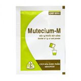 Thuốc điều trị chứng buồn nôn, nôn Mutecium-M (30 gói x 1g/hộp)