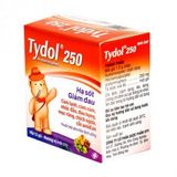 Thuốc giảm đau, hạ sốt Tydol 250mg (12 gói/hộp)