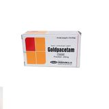 Thuốc Goldpacetam 400 mg – Điều trị chóng mặt