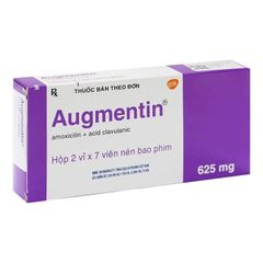 Thuốc kháng sinh Augmentin 625mg hộp 14 viên