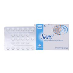 Thuốc trị rối loạn tiền đình Serc 8mg hộp 100 viên