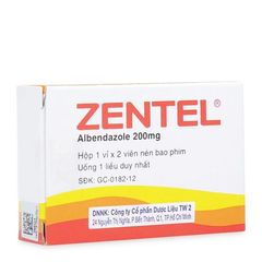 ZENTEL 200MG H/2 V