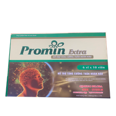 Hỗ trợ tăng cường tuần hoàn não Promin Extra
