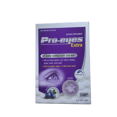 Bổ sung dưỡng chất cho mắt Pro- eyes extra