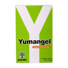 Thuốc điều trị loét dạ dày, tá tràng, viêm dạ dày Yumangel (20 gói x 15ml/hộp)