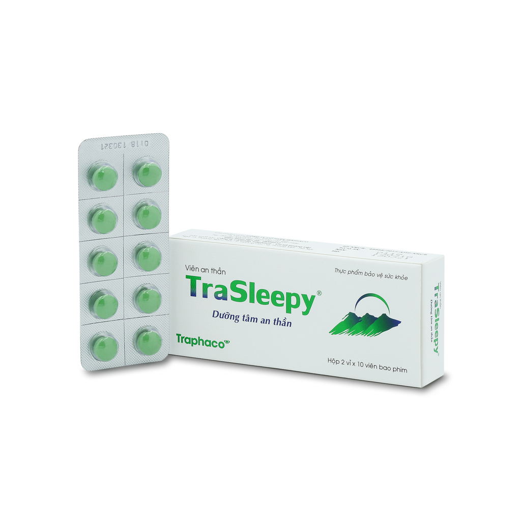 Viên Dưỡng Tâm An Thần Trasleepy ( 20 Viên ) – Thuốc Bà Ty