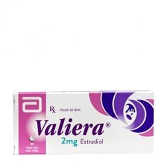 Valiera 2mg (1 vỉ x 30 viên/hộp)