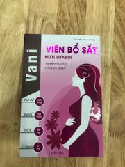 Viên Bổ Sắt Vani- lọ 30 viên