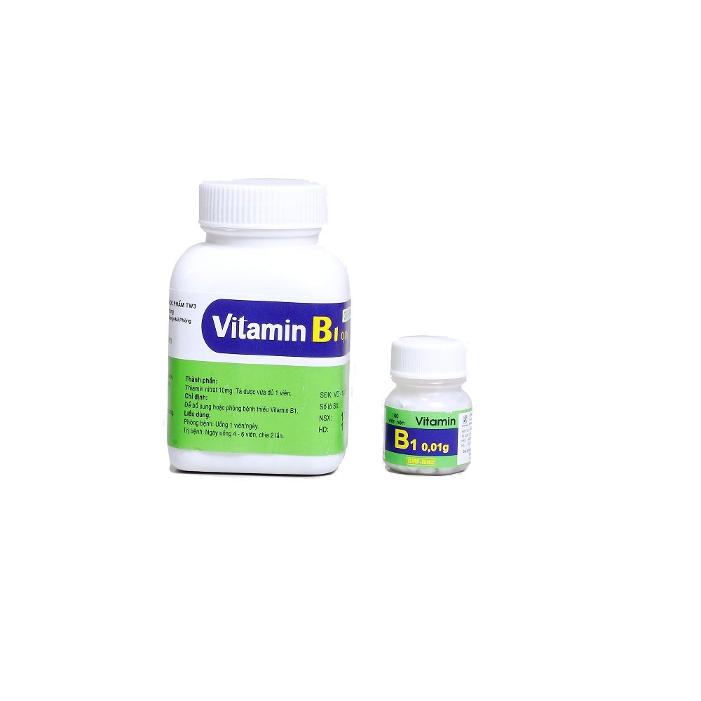 Vitamin B1 300 viên Thuốc Bà Ty