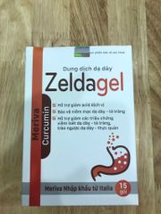 Zeldagel dung dịch dạ dày- Meriva nhập khẩu từ Italia (hộp 15 gói)